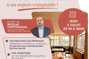 Atelier facturation électronique "entrepreneurs, venez poser toutes vos questions"
