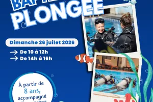 Baptême de plongée