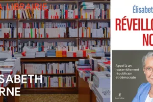 Dédicace d'Élisabeth Borne