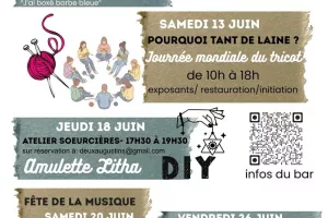 Programme de juin au Broc'Art bar