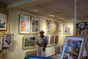 Exposition de l'artiste Bruno Rigal