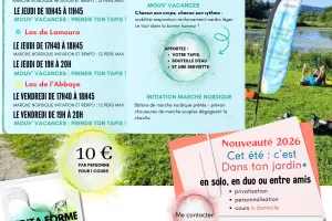 Mouv'vacances : prends ton tapis !