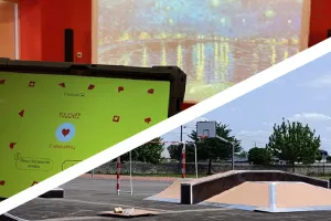 Atelier de la Microfolie « Skate, son & street art »