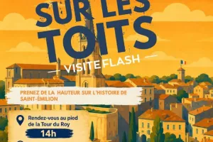 Sur les toits — Visite flash à Saint-Émilion