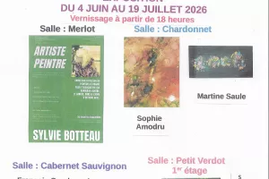 Expositions juin-juillet