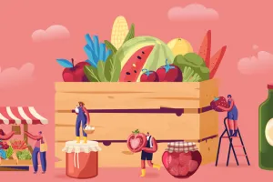 Marché des producteurs ferme de Baugé