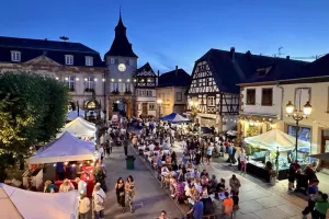 Marché gourmand nocturne