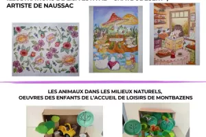 Exposition au moulin de la culture