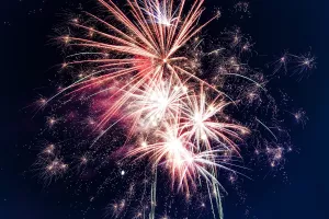 Soirée années 80 - moules frites et feu d'artifice