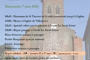 Fête de la paroisse St Vincent de l'Armagnac