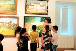 Visite et Atelier :  Vinyle et paillettes au Musée Musée & Jardins Cécile Sabourdy