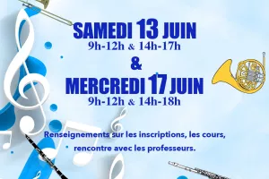 Journées Portes Ouvertes de l’école de musique