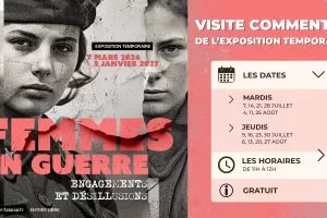 Visite commentée de l'exposition temporaire "Femmes en guerre - Engagements et désillusions"