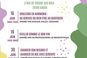 Conférences : L'art de vivre heureux