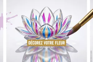 Atelier peinture sur verre - Fleur d'été