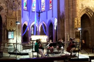 Concert : Festival « Quatuor en vallée du Célé » Temple Ensemble