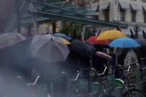 Une photographe fait le trottoir