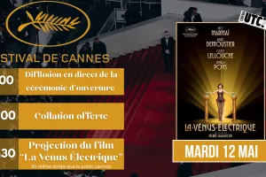 Soirée d'ouverture du Festival de Cannes