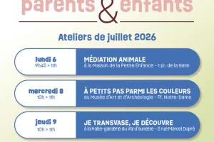 Ateliers parents & enfants : Motricité à la plage