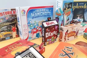 Jeux sur place : jeux de société