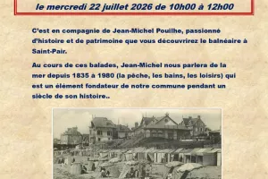 Le balnéaire à Saint-Pair de 1835 à 1980