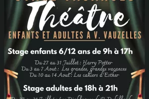 Stage de théâtre d'été