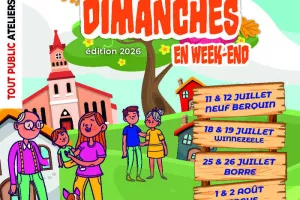 LES BEAUX DIMANCHES EN WEEK-END 2026