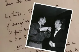 Exposition "Jean Cocteau - Igor Markevitch, correspondances et résonances"