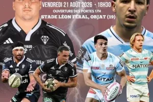 Match de rugby de préparation: CAB vs Racing 92