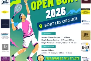 Tournoi de tennis Open Bort 2026
