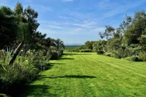 Visite des jardins dessinés selon la technique japonaise du sakkei ou de la vue empruntée, avec les Pyrénées et vallons en toile de fond - Rdv aux jardins