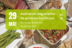 Animation-dégustation à Biocoop Auterive