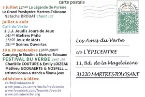 FESTIVAL DU VERBE 2025