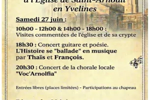 Eglise de Saint Nicolas de Saint Arnoult en Yvelines