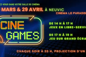 Festival Ciné Games au cinéma Le Paradisio