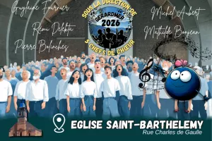 330 choristes chantent à Gérardmer