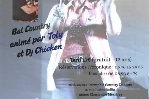 Bal country animé par Toly et DJ Chicken