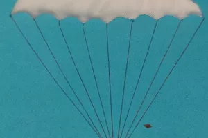 Atelier "fabrique ta carte à partir de toile de parachute recyclée"