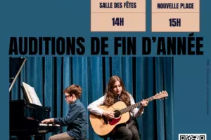 Auditions de fin d'année