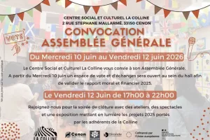 Centre social et culturel La Colline : Assemblée générale