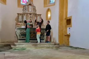 Jeu de piste à l'Église Romane