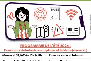 LES ATELIERS DU NUMÉRIQUE : DÉBUTANT SMARTPHONE ET TABLETTE