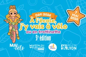 Défi "À l'école j'y vais à vélo ou en trottinette"