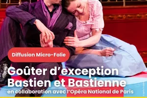 Goûter d'Exception Micro-Folie : Diffusion de l'opéra : Bastien et Bastienne