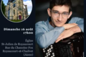 Récital d’accordéon classique : Julien Beautemps