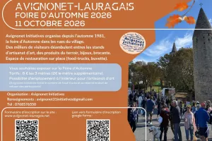 FOIRE D'AUTOMNE D'AVIGNONET-LAURAGAIS 2026