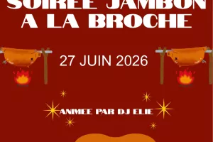 Soirée jambon à la broche