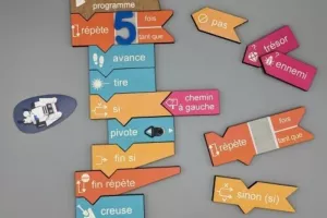 Code en bois : apprendre à coder sans écrans