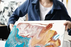 Atelier Marbling : Peindre sur l'eau