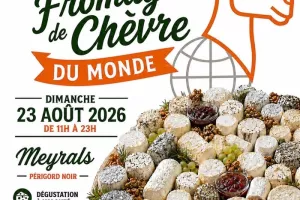 Le plus grand plateau de fromages de chèvre du monde